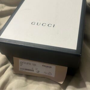 Gucci Black and White Shoe Box